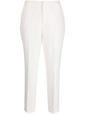 Spodnie ze stretchu L'agence - biały