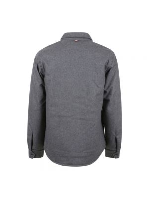 Camisa de lana Mc2 Saint Barth gris