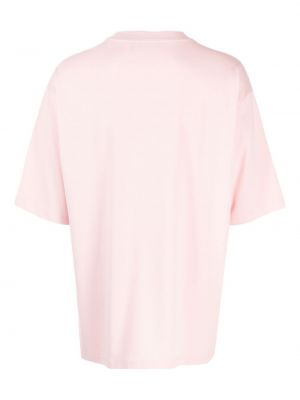 T-shirt en coton à imprimé Five Cm rose