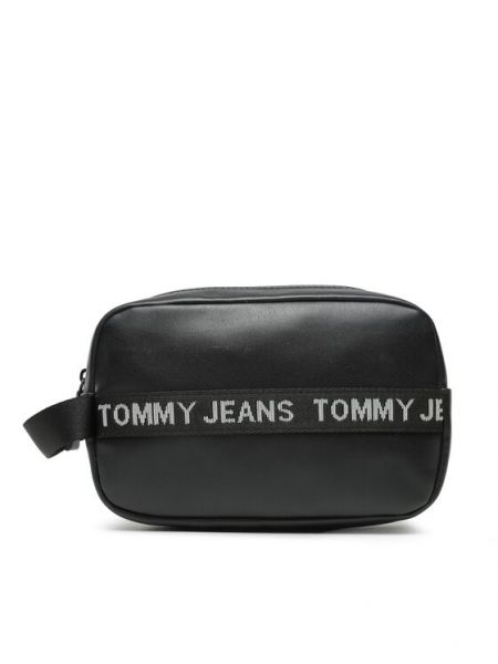 Kožená kozmetická taška Tommy Jeans