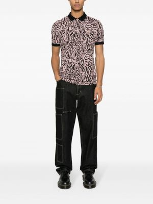 Abstrakte t-shirt mit print Fred Perry