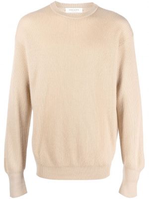 Sweter z kaszmiru Giuliva Heritage brązowy