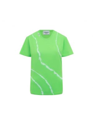 Хлопковая футболка Forte Dei Marmi Couture - Зеленый