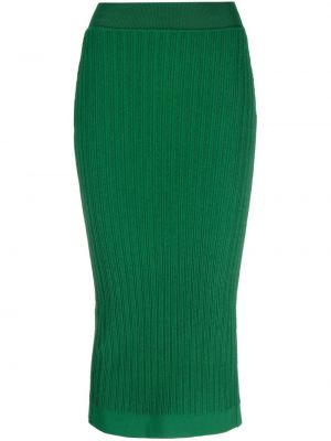 Pouzdrová sukně Alberta Ferretti zelené