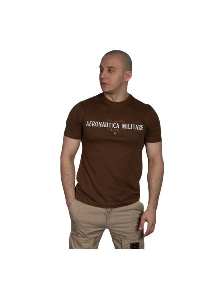T-shirt Aeronautica Militare braun