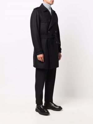 Vlněný kabát Reveres 1949 černý