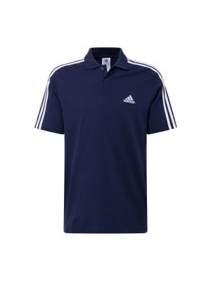 Polo majica z vezenjem s črtami Adidas Sportswear
