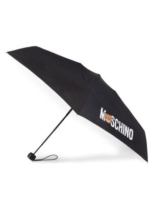 Deštník s potiskem Moschino černý