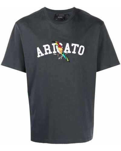 Camiseta con estampado Axel Arigato negro