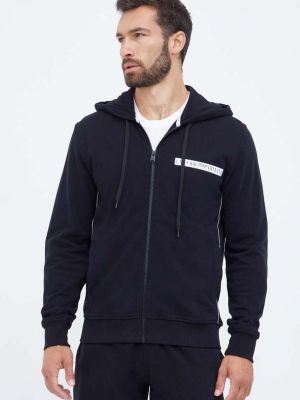 Pamučna hoodie s kapuljačom Emporio Armani Underwear