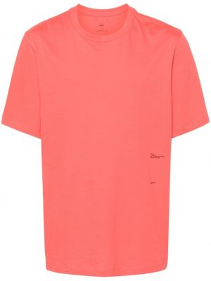 T-shirt aus baumwoll Oamc orange