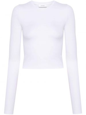 Μπλούζα από ζέρσεϋ Wardrobe.nyc λευκό