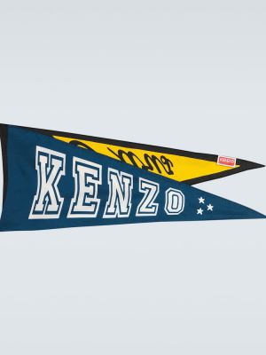 Копринен шал с принт Kenzo