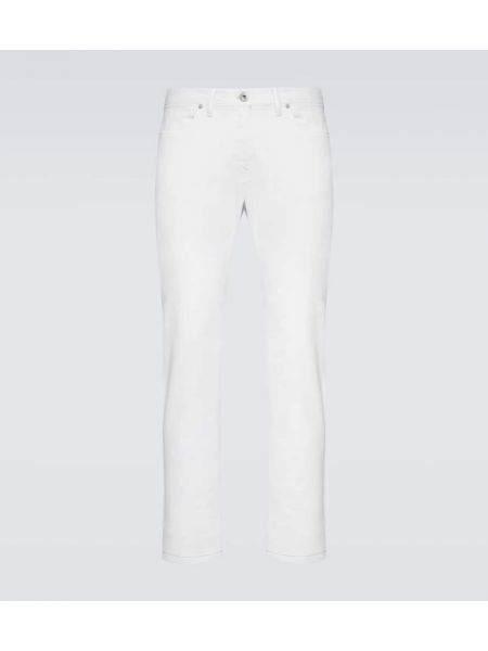 Slank skinny jeans Brioni hvit