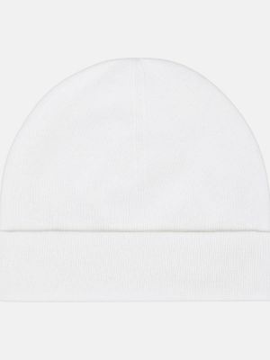Кашмирена шапка Max Mara бяло