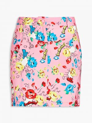 Fustă mini Love Moschino - Roz