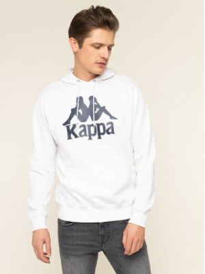 Толстовка на блискавці Kappa біла
