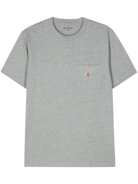 T-shirt avec applique avec poches Carhartt Wip gris
