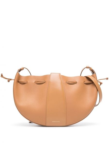 Crossbody väska i läder Mansur Gavriel brun