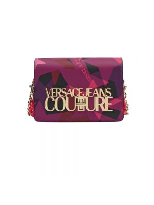 Torba na ramię z nadrukiem Versace Jeans Couture