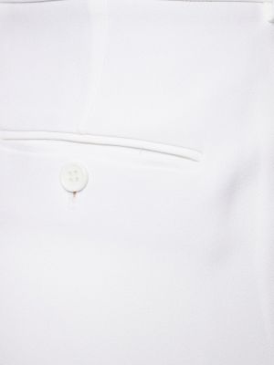 Rovné nohavice Michael Kors Collection biela