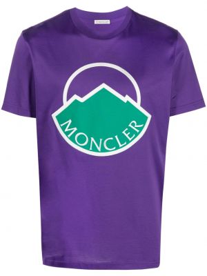 T-shirt Moncler lila