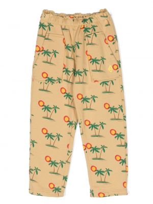 Leggings con stampa The Animals Observatory beige