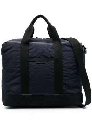 Nakupovalna torba z zadrgo Officine Creative modra