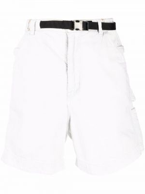 Bomull shorts Sacai hvit