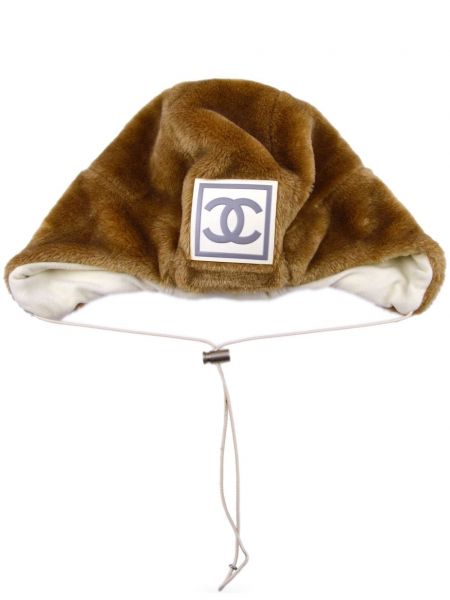 Спортна шапка Chanel Pre-owned кафяво