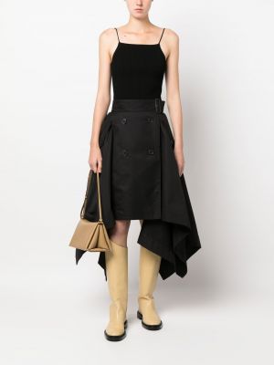 Asymetrické sukně Mackintosh černé