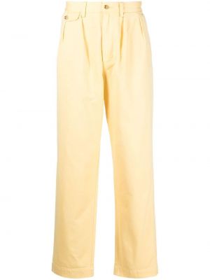 Плисирани chino панталони Polo Ralph Lauren жълто