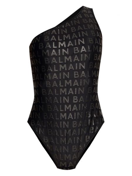 Painettu bikinit Balmain musta