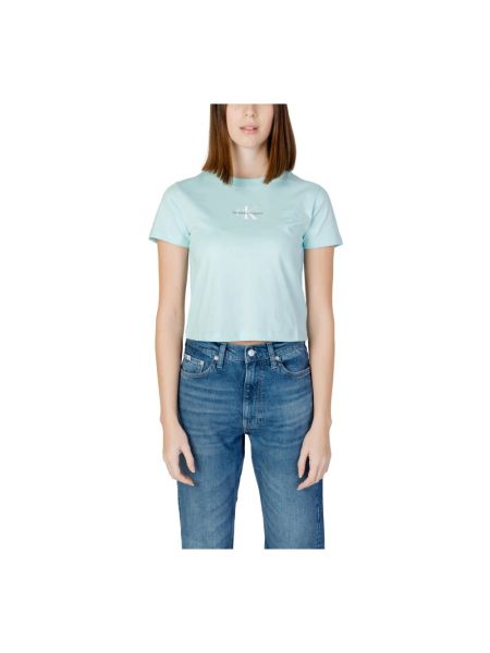 Koszulka z nadrukiem Calvin Klein Jeans