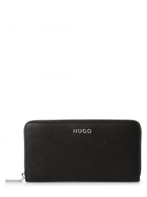 Czarny portfel Hugo