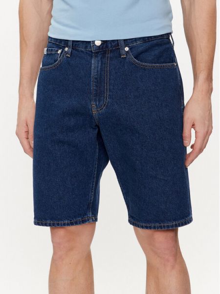 Shorts en jean Calvin Klein Jeans bleu