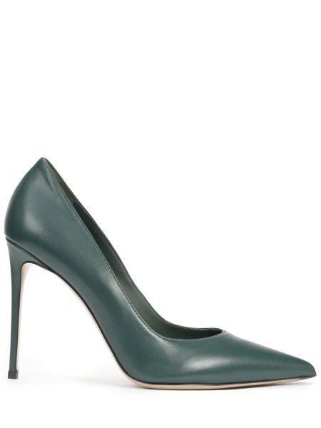 Кожаные туфли Le Silla зеленые