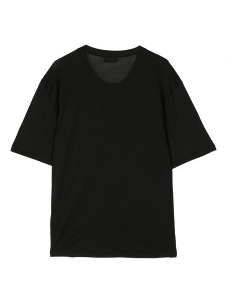 Koszulka bawełniana Laneus czarna