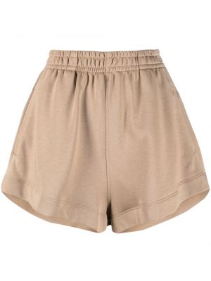 Jersey shorts aus baumwoll Styland braun