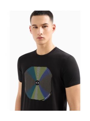 T-shirt Armani Exchange noir