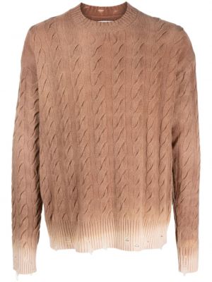 Kašmírový svetr s oděrkami Laneus