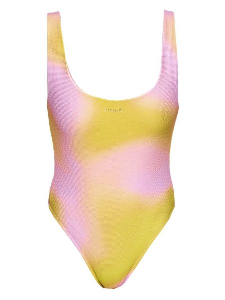 Plavky s potiskem s abstraktním vzorem Pinko