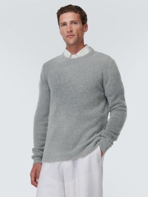 Sweter wełniany Barena Venezia szary