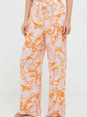 Kalhoty Melissa Odabash oranžové