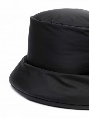 Nylon mütze Prada schwarz