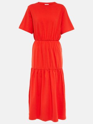 Midi kjole Max Mara orange