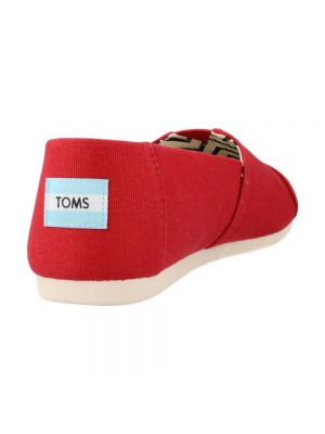 Calzado Toms rojo