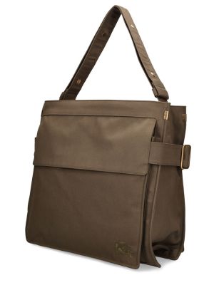 Nákupná taška Burberry zelená