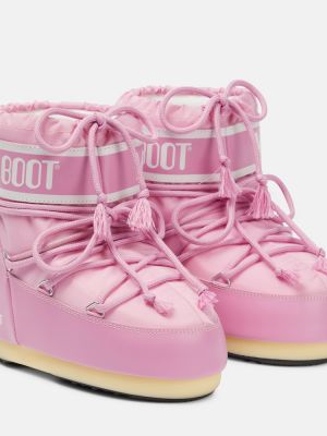 Cizme de zăpadă Moon Boot roz