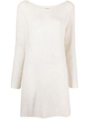 Kašmírové mini šaty Lisa Yang bílé
